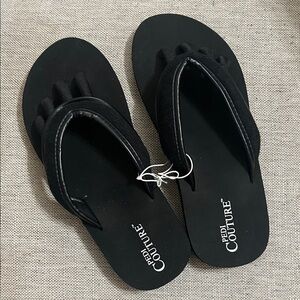 Pedi Couture black DIY pedicure sandal
